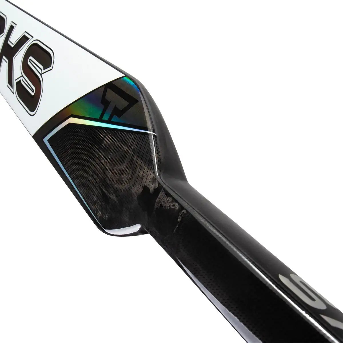 STICK PORTERO CCM TACKS BLANCO/NEGRO SR.