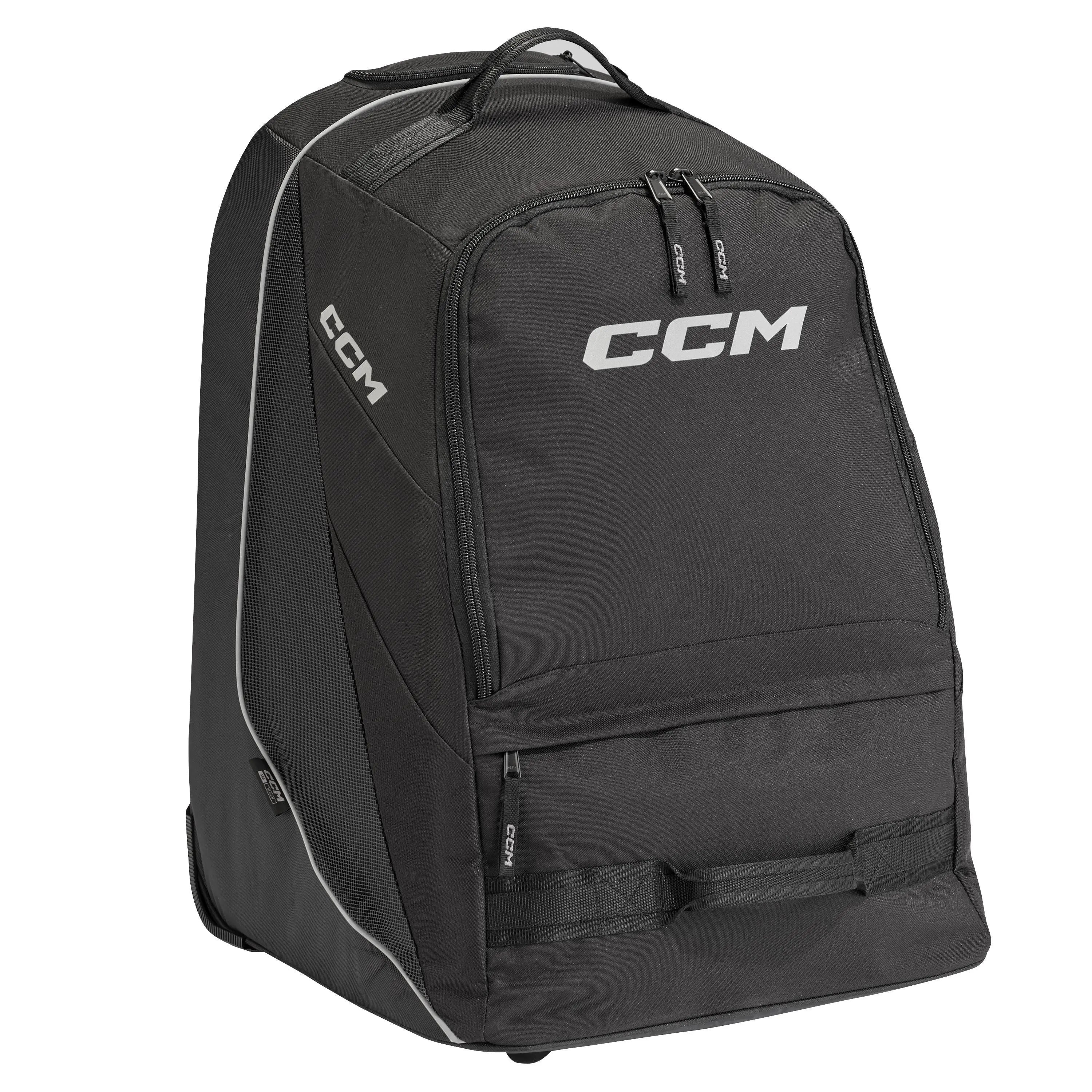CCM Wheelbag Officiel 30' 20/21 - Sac De Hockey Avec Roulettes Et Compartiments