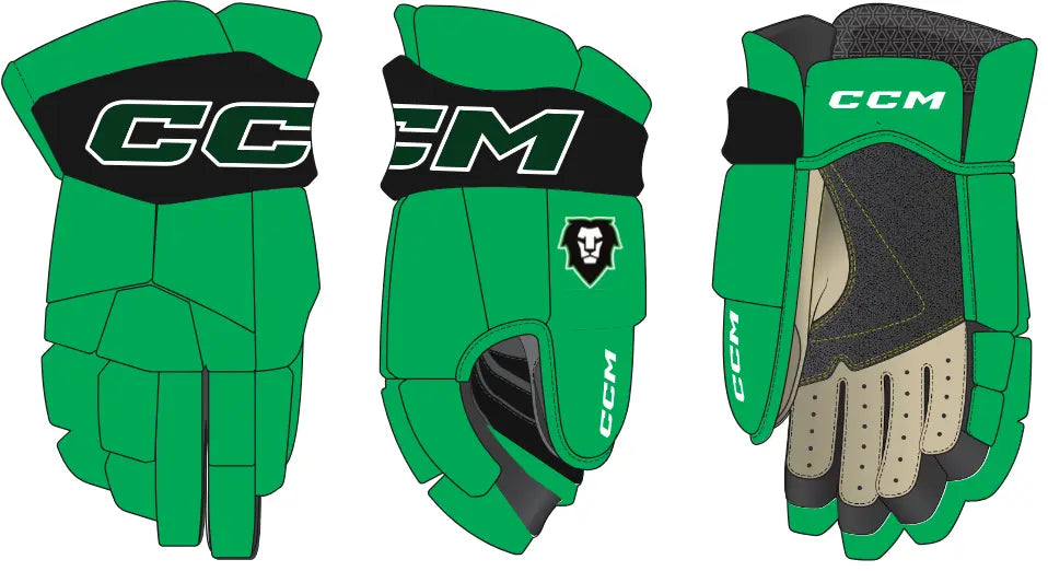 GUANTES CCM CUSTOM 85C YTH/JR/SR. CCM