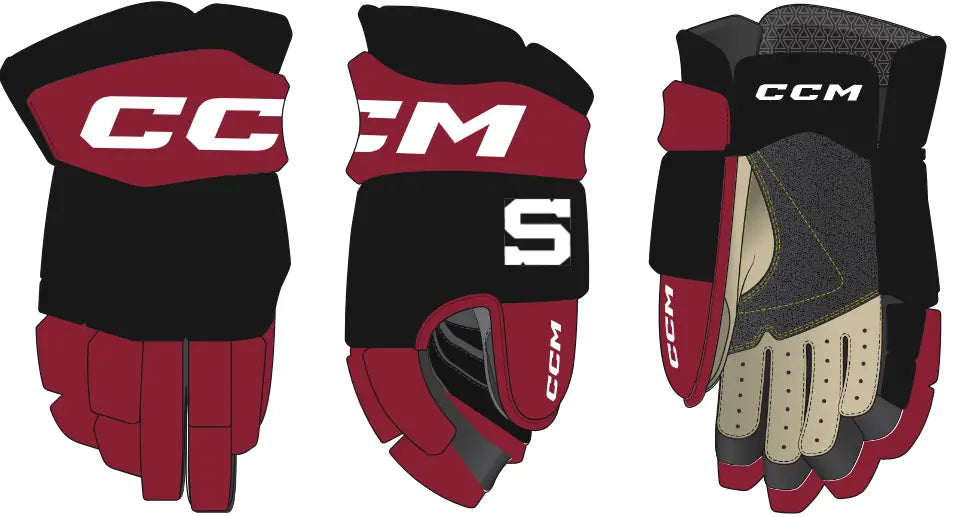 GUANTES CCM CUSTOM 85C YTH/JR/SR. CCM