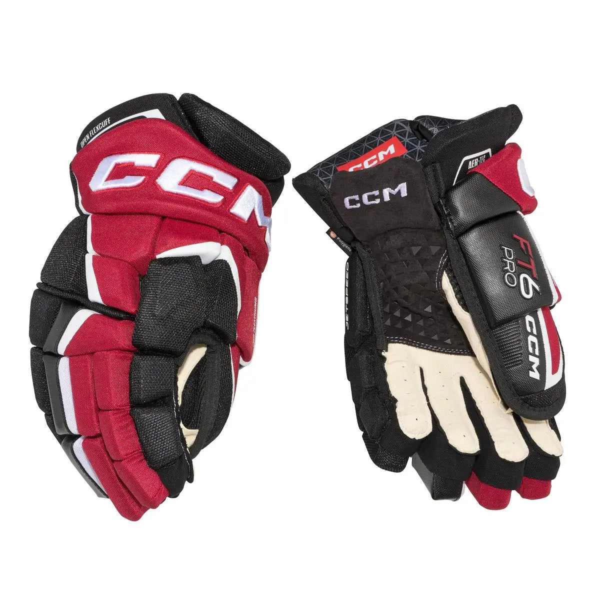 GUANTES CCM JETSPEED FT6 PRO SR. CCM