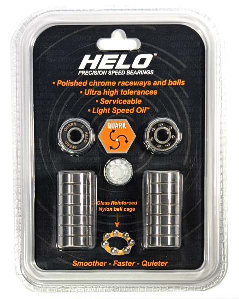 HELO SPEED QUARK KONIXX BEARINGS 16 UNITS