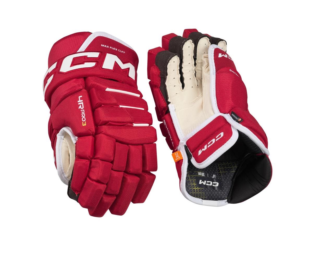CCM TACKS 4ROLL PRO3 GLOVES SR.