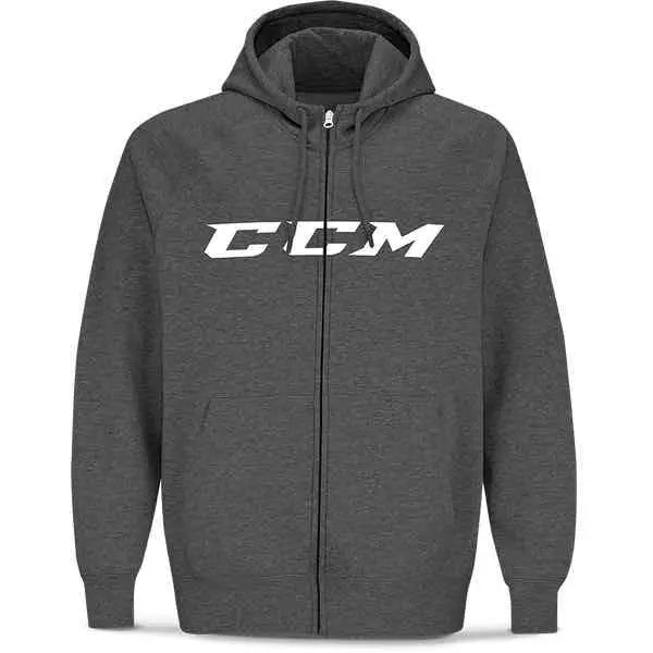 CHAQUETA CCM HOODY GRIS SR. CCM