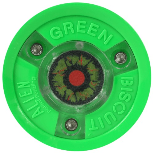 GREEN BISCUIT ALIEN. GREEN BISCUIT