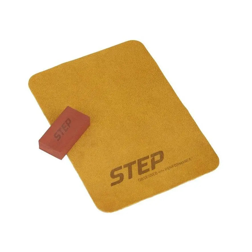 KIT STEP DE PIEDRA Y TOALLA PARA CUCHILLAS. CCM