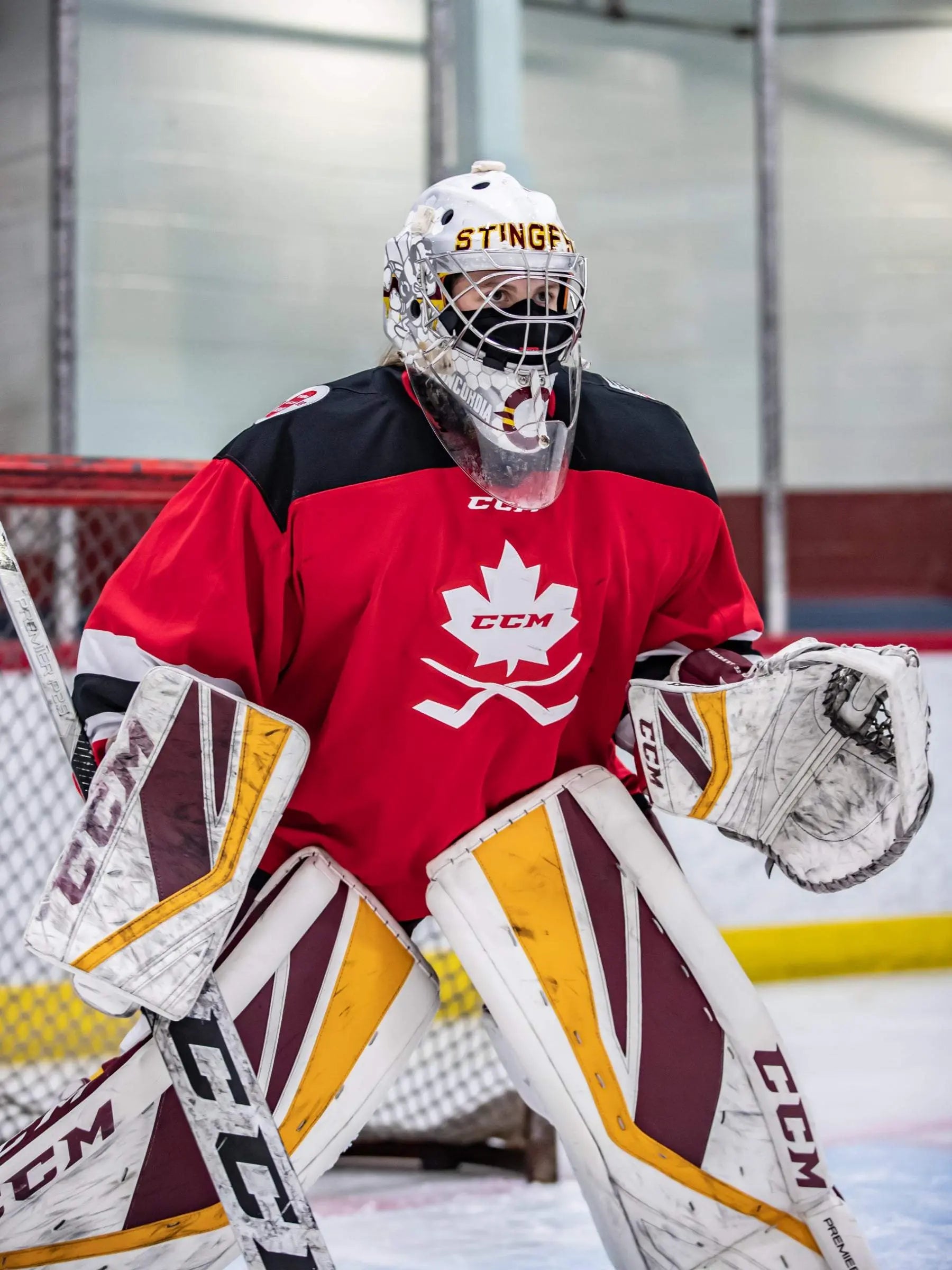 MASCARILLA FACIAL CCM GAME ON PARA MASCARA PORTERO. CCM