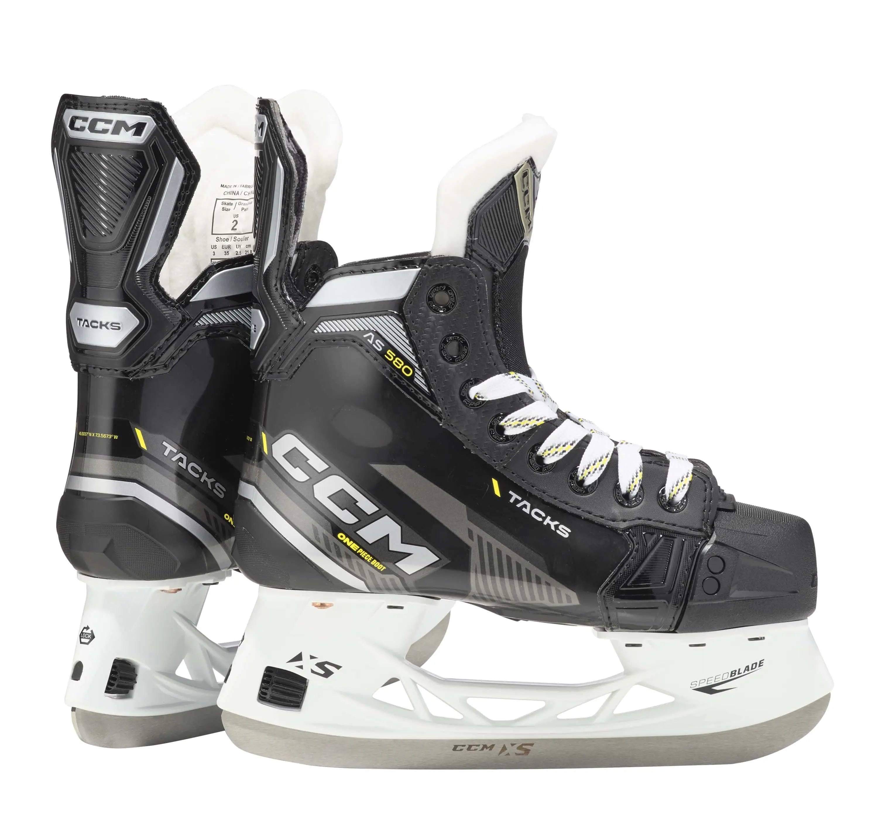 PATINES HOCKEY HIELO CCM TACKS AS 580 JR. CCM