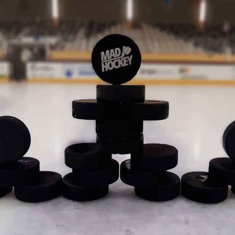 PUCK HOCKEY HIELO NEGRO. MADHOCKEY