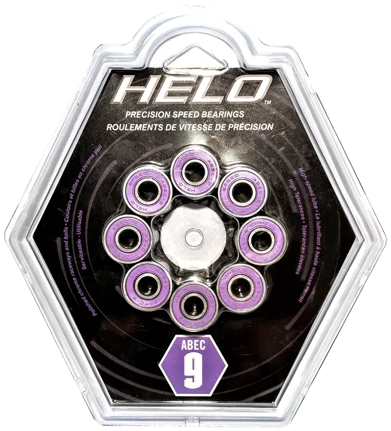 RODAMIENTOS HELO SPEED ABEC9 KONIXX 16 UNIDADES KONIXX