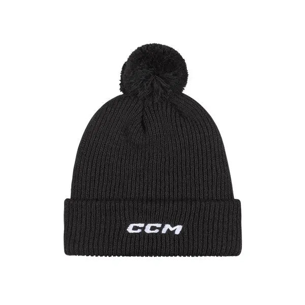 GORRO CCM TEAM POM KNIT SR NEGRO. CCM