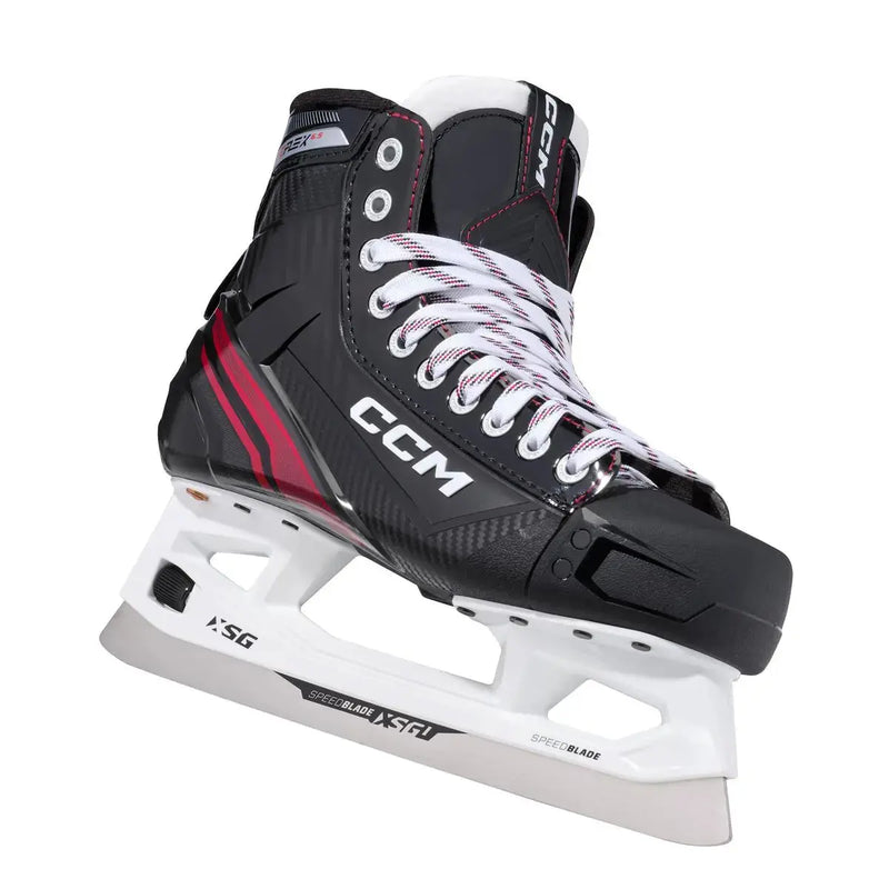 ICE HOCKEY GOALKEEPER SKATES CCM EFLEX 6.5 INT.